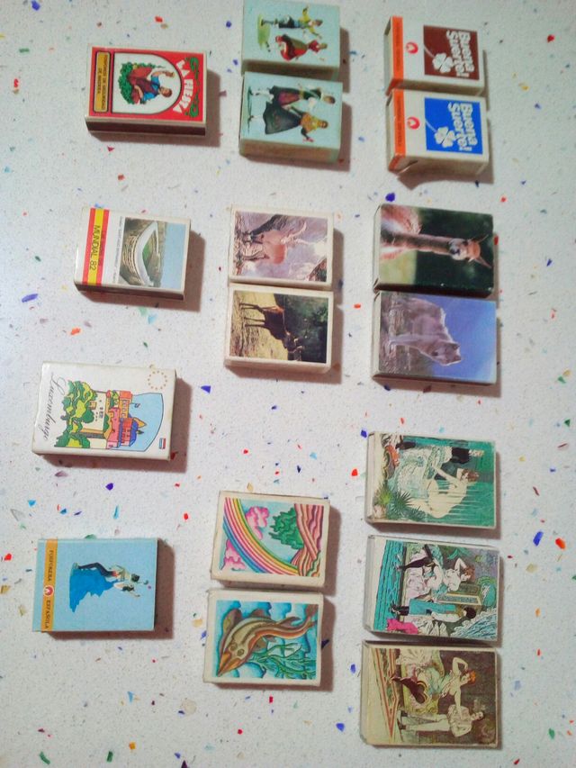 Cajas de cerillas antiguas