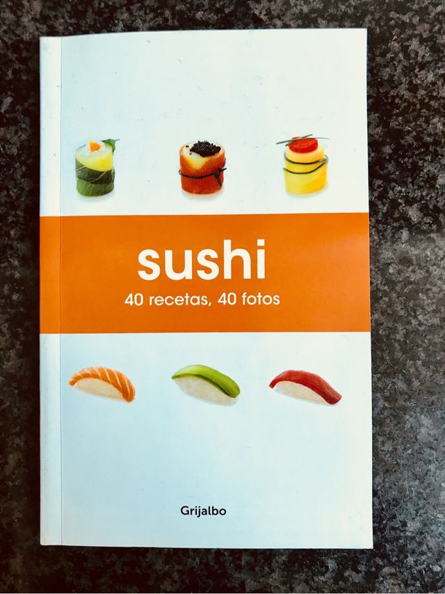 Libro recetas sushi