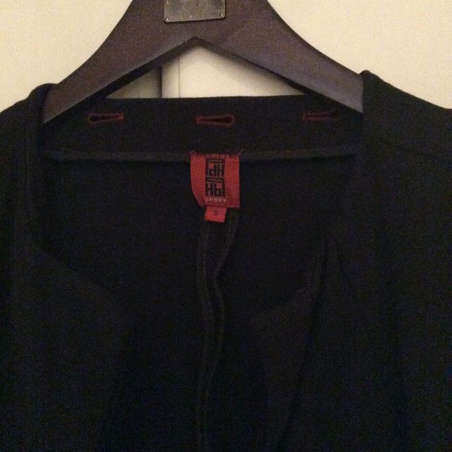 Abrigo/Casaca Negro de Pedro Del Hierro. Talla S