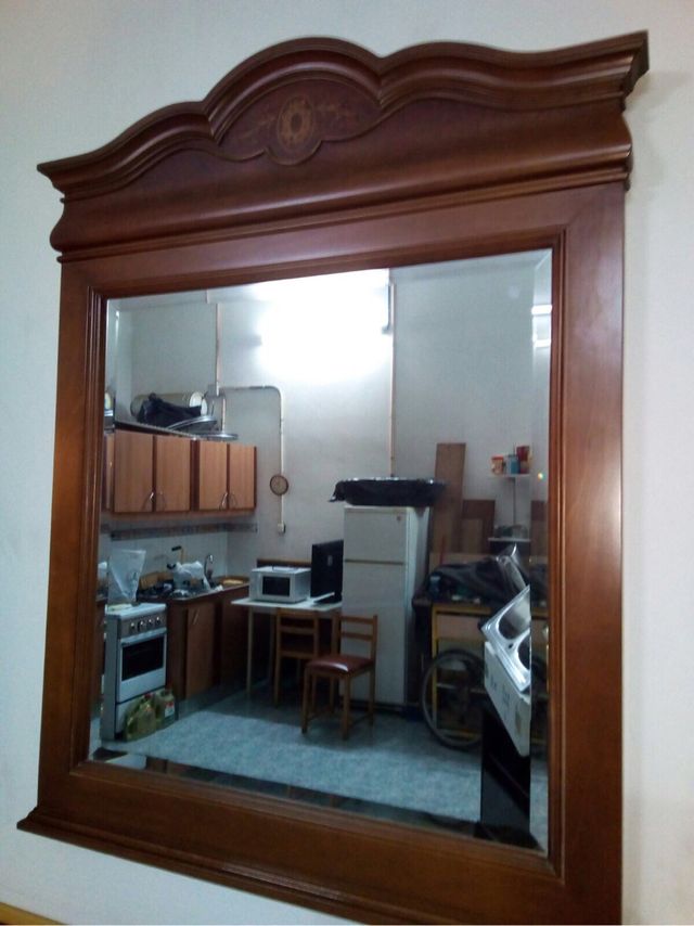 Espejo madera