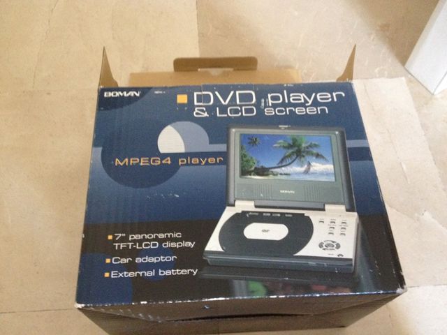 Reproductor dvd portatil