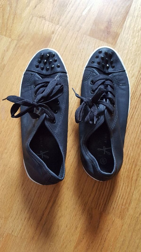 zapatillas tipo piel