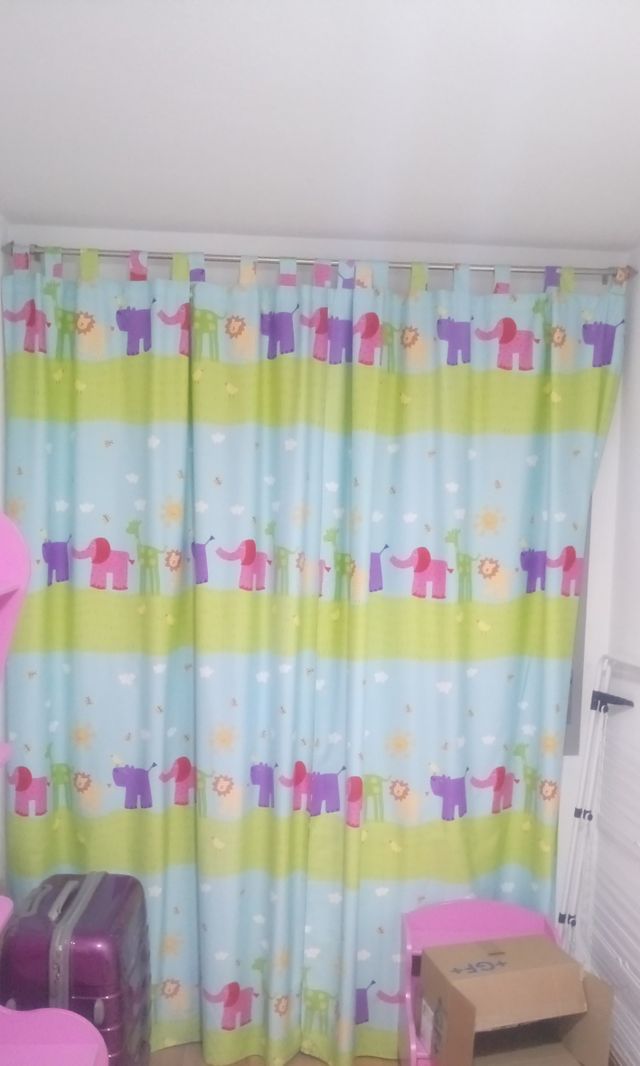 cortinas infantiles