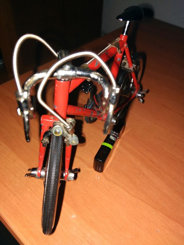Maqueta colecionista,( bici )