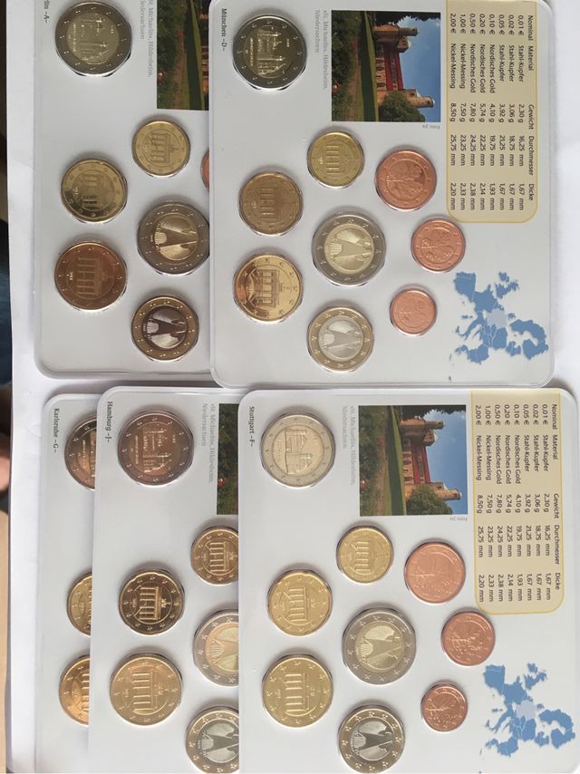 Monedas alemania 2014