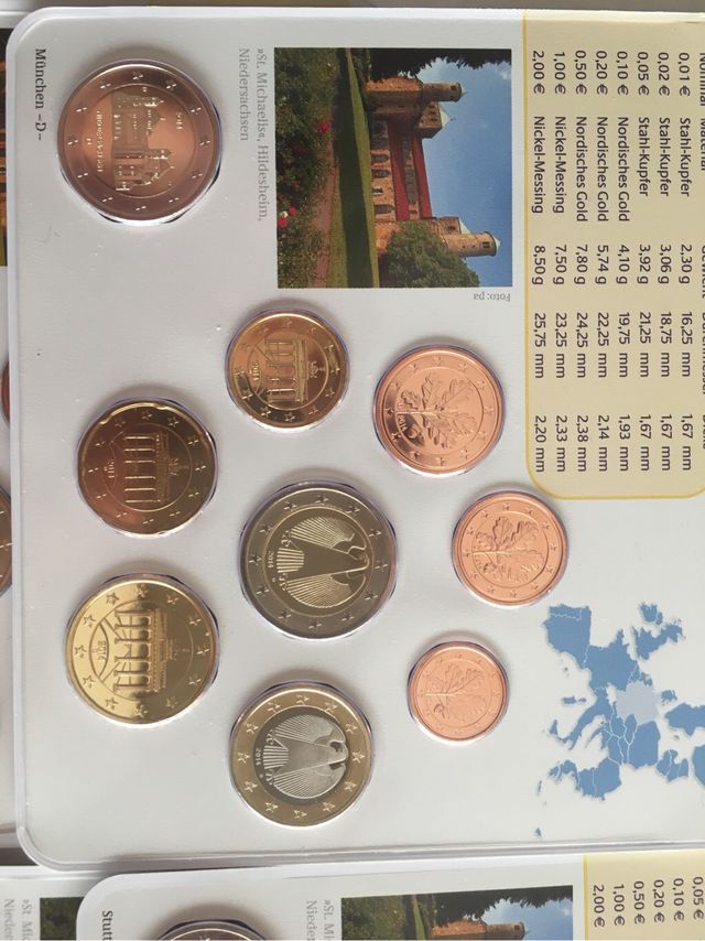 Monedas alemania 2014