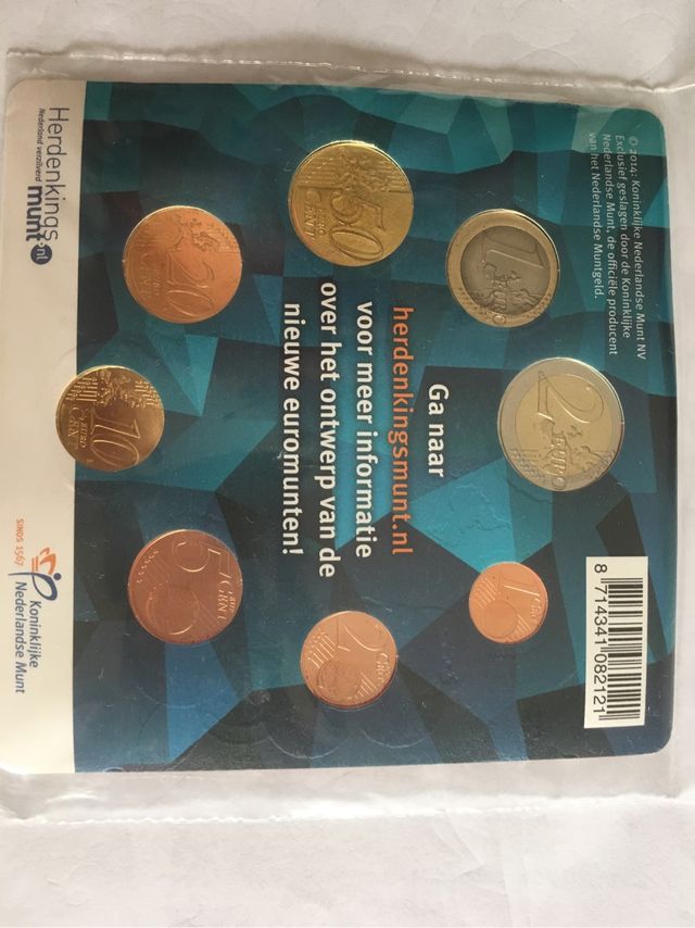 Monedas Holanda 2014