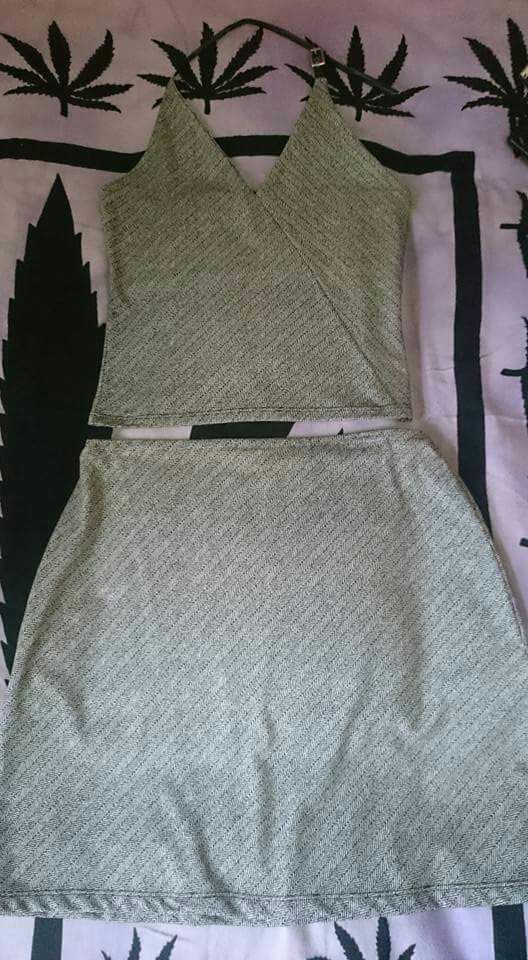 Conjunto Top y Falda talla s