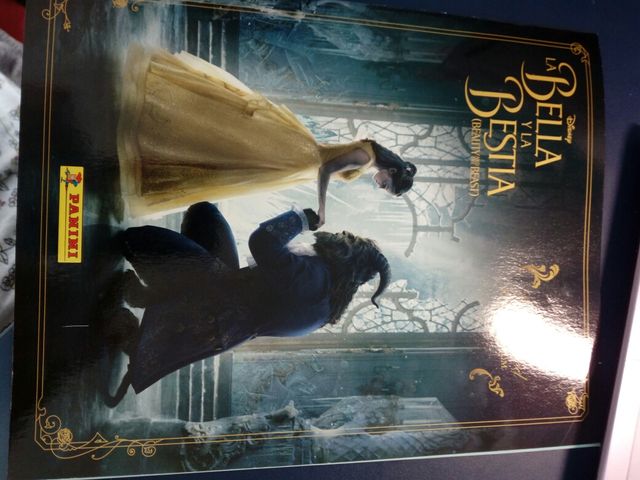 Cromos La Bella y La Bestia