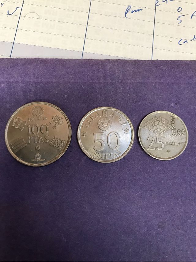 Monedas del mundial 82