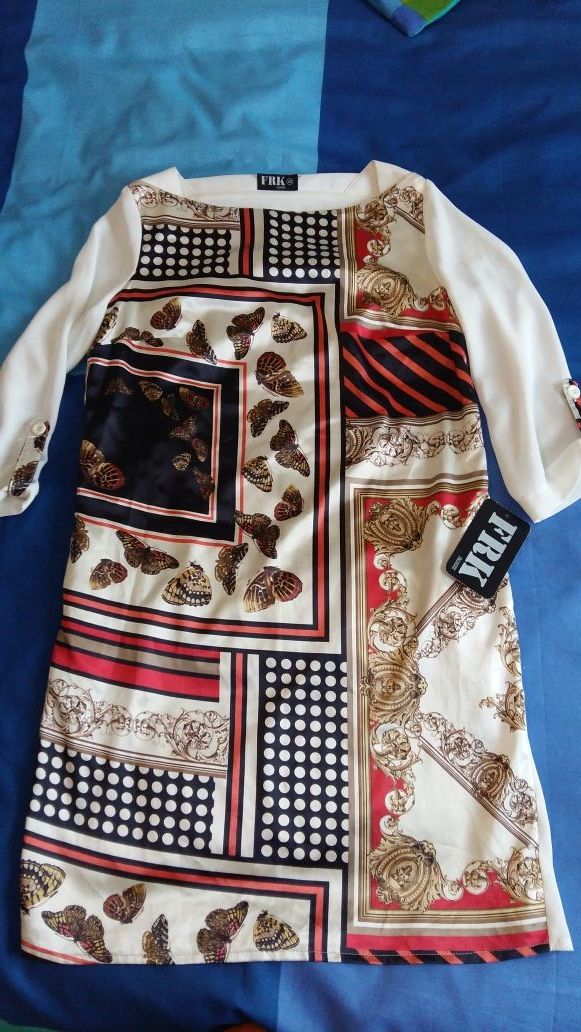 Vestido de fiesta nuevo con su etiqueta t.40