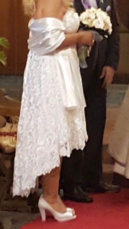 vestido de novia talla 42 de segunda mano por 100 € en sant vicenç