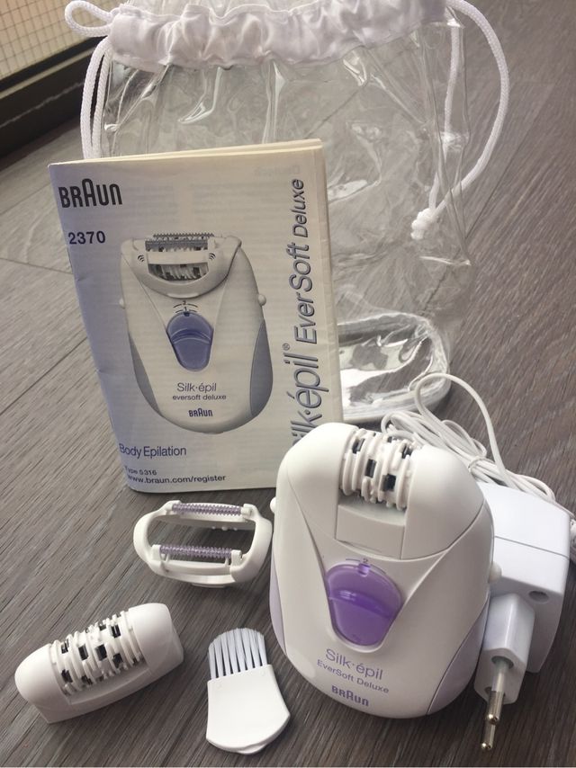 Maquina de depilar Braun