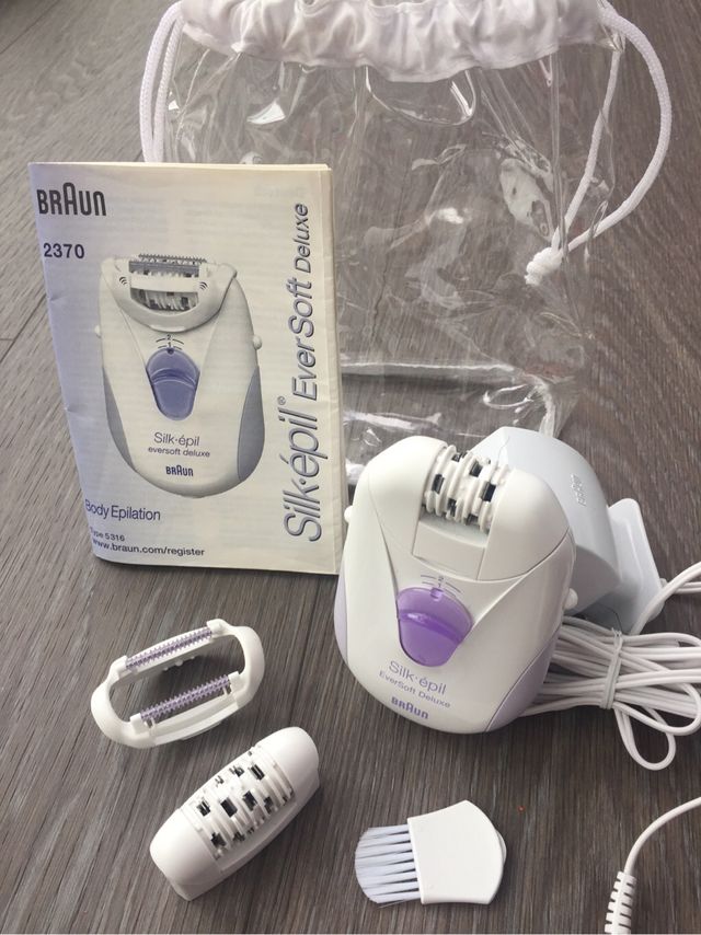 Maquina de depilar Braun