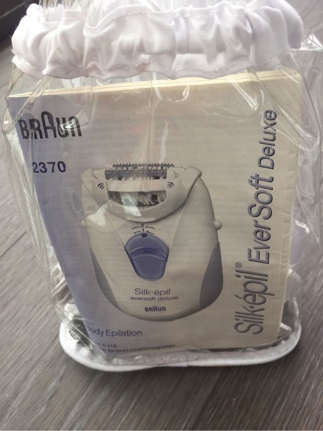 Maquina de depilar Braun