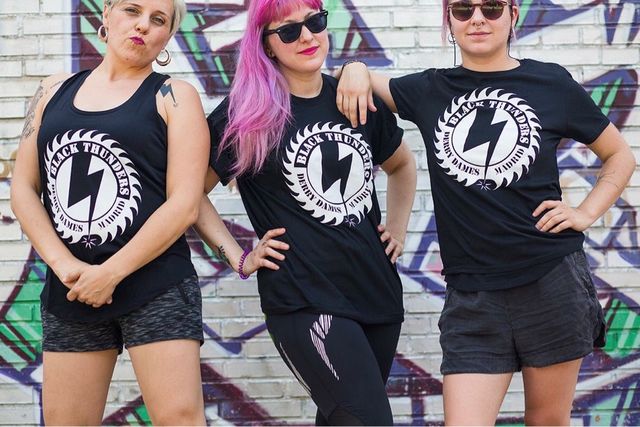 Camiseta roller derby