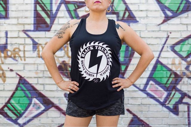 Camiseta roller derby