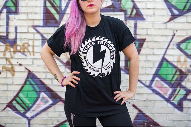 Camiseta roller derby