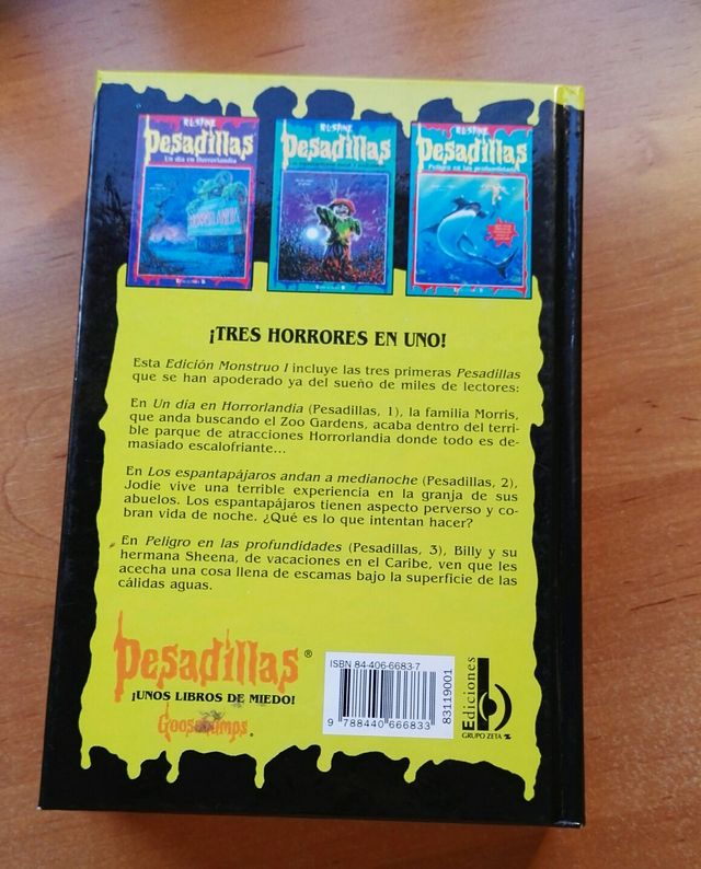 Colección libros de Pesadillas