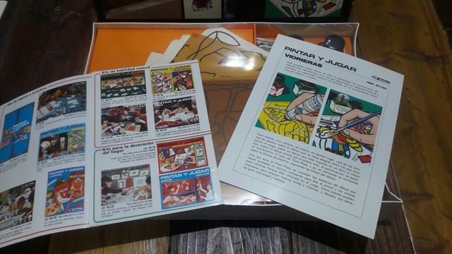 PINTAR Y JUGAR: VIDRIERAS (PELIKÁN AÑOS 80)