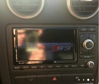 Audi Rns-e A3+botones cromados+cableado