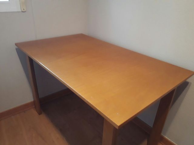 Mesa cocina madera de segunda mano por 50 € en Almassera en WALLAPOP Mesa cocina madera de segunda mano por 50 € en Almassera en WALLAPOP
