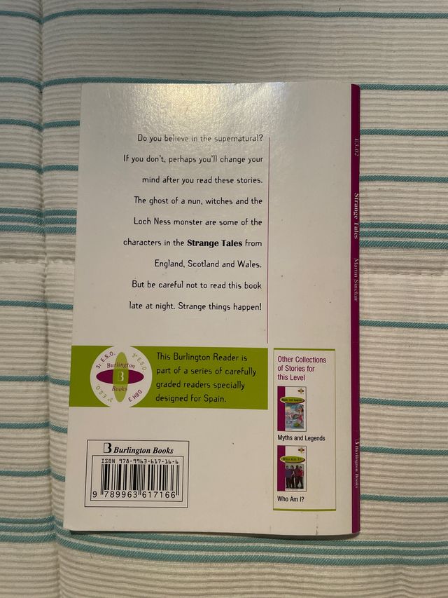 LIBROS DE LECTURA INGLÉS