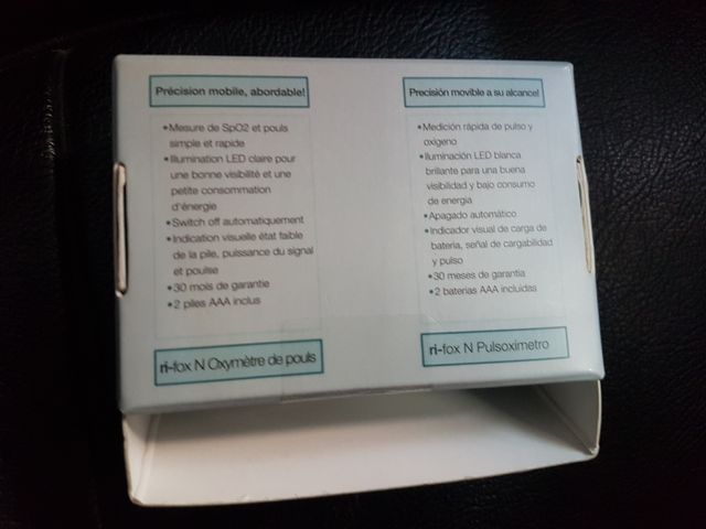 RIESTER RI-FOX N PULSE OXIMETER