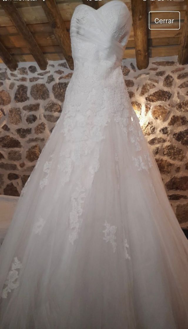 Vestido novia pronovias