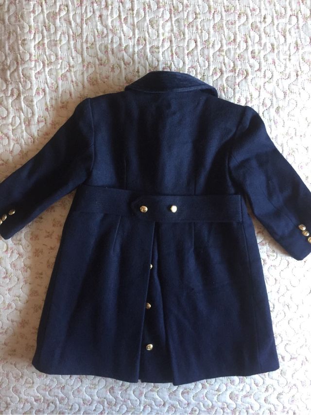 Neck&Neck abrigo azul marino unisex niño niña