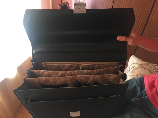 maletín para documentacion