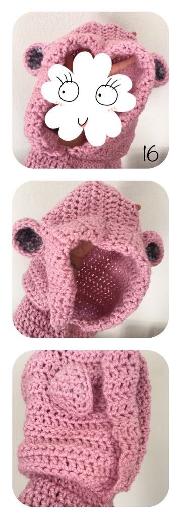 gorro niño niña bebe crochet ganchillo .
