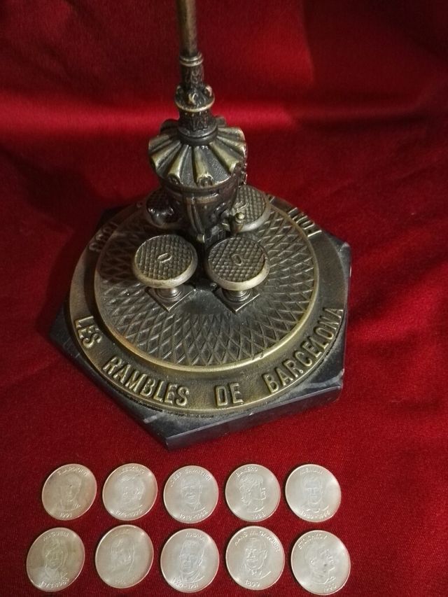 Fuente la canaleta grande,de bronce y mármol de segunda mano por 195