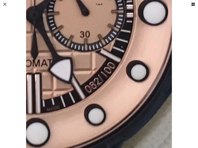 NOA ORO NERO MAMMOTH CHRONOGRAPH Automático