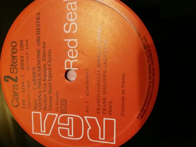 VINILOS.  3 LP COLECCIÓN. CARMEN