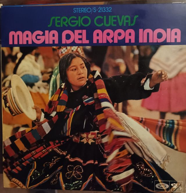 VINILO LP. MAGIA DEL ARPA INDIA