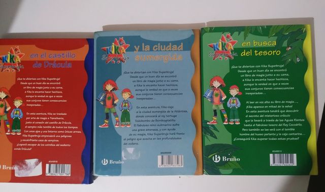 3 Libros Kika Superbruja Bruño