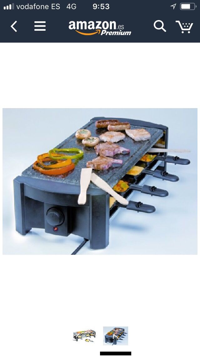 Plancha de raclette