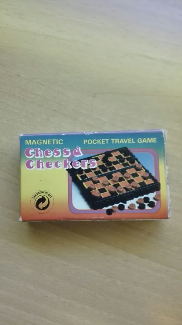 Juego mesa ajedrez viaje