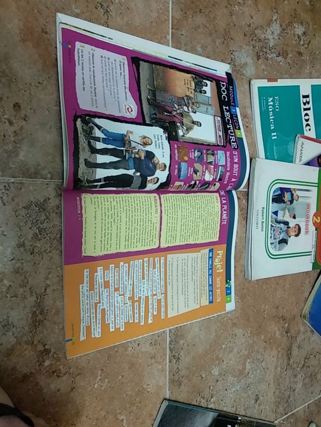 Libro texto 2 ESO, Energie 2 francés usado