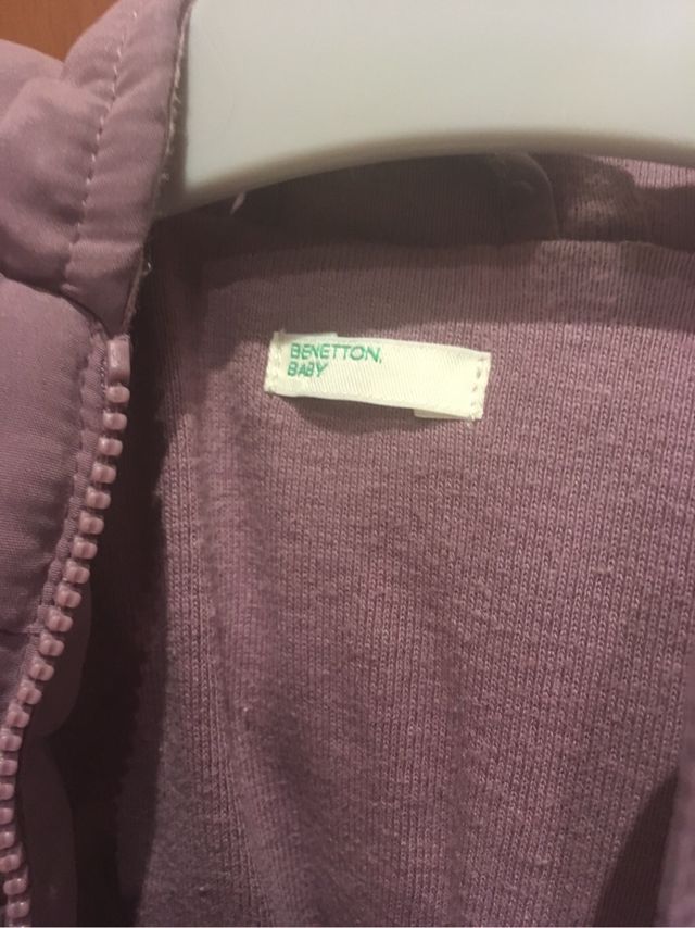 Anorac bebe niña Benetton