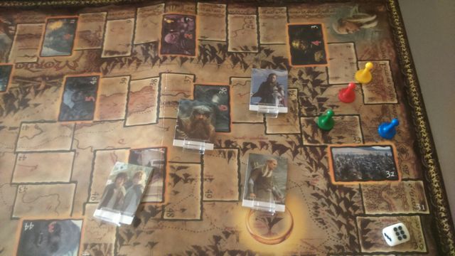 el señor de los anillos juego de mesa