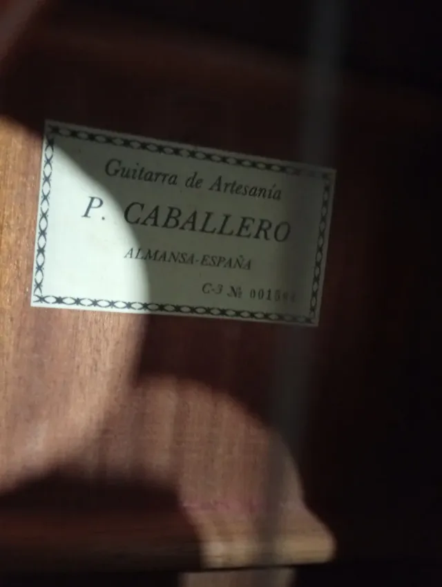 Guitarra clásica flamenca Almansa P. Caballero C3