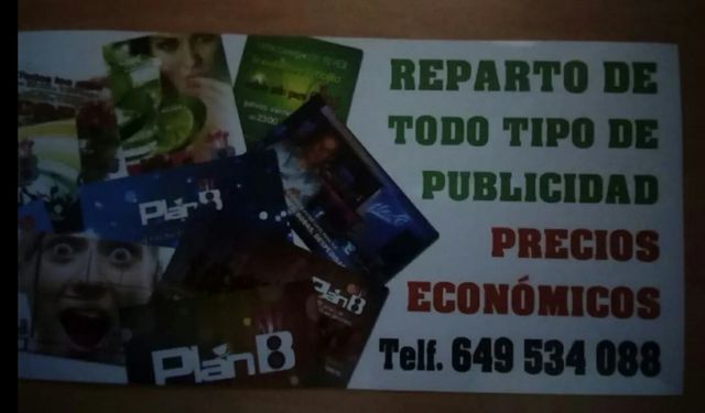REPARTO PUBLICIDAD,BUZONEO,.....