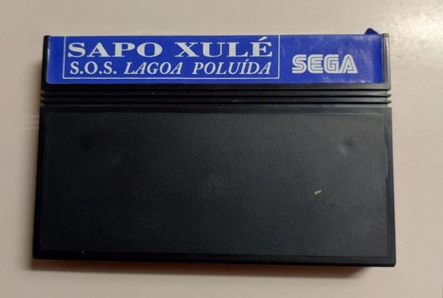 SAPO XULE LAGOA POLUIDA - MASTER SYSTEM RARO