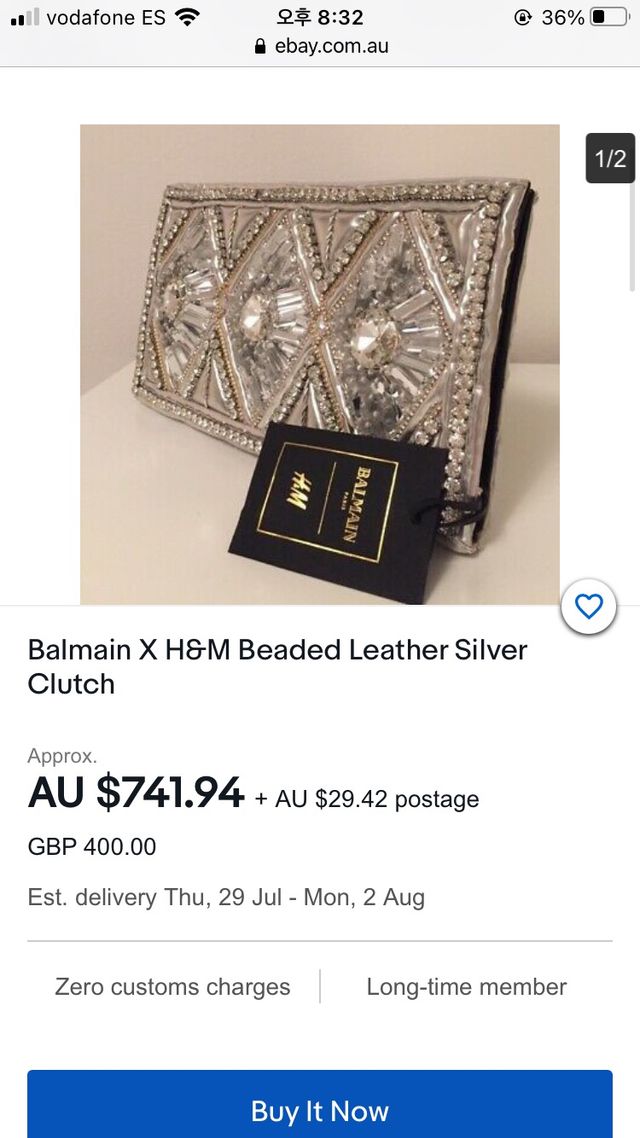 Balmain bolso de mano