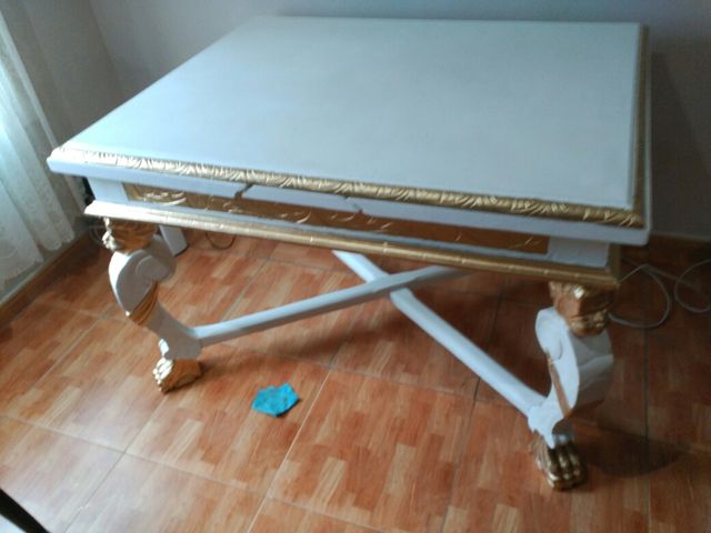 Mesa de comedor antigua restaurada de segunda mano por 400 € en Reus ... Mesa de comedor antigua restaurada de segunda mano por 400 € en Reus ...