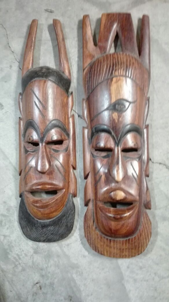 Mascaras de madera