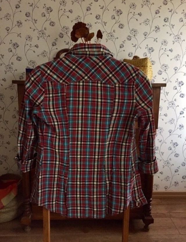 Camisa cuadros Stradivarius