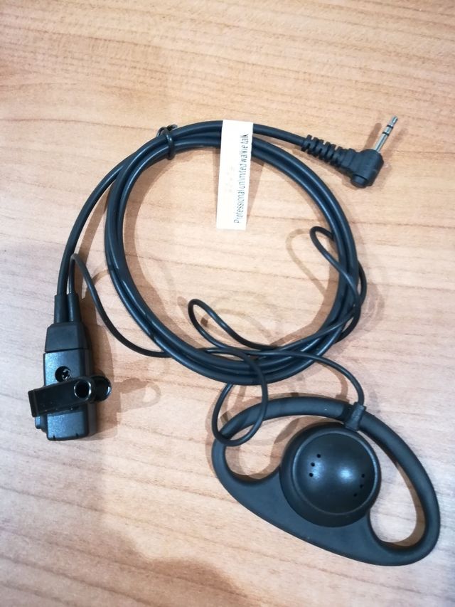 Auricular para walkie talki